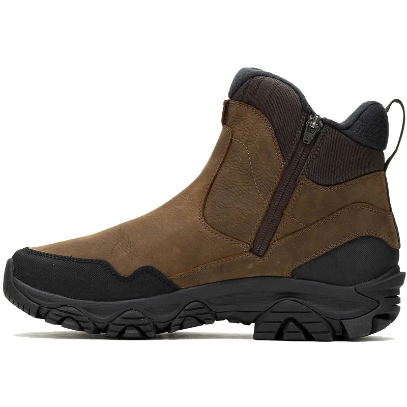 Men's Merrell Coldpack 3 Thermo Tall Zip Waterproof Boot - Earth