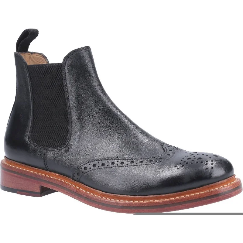 Cotswold Siddington Leather Goodyear Welt Boots Mens