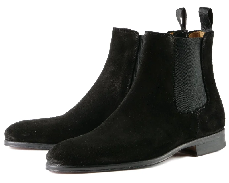 Eastwood Chelsea Boot Black Suede