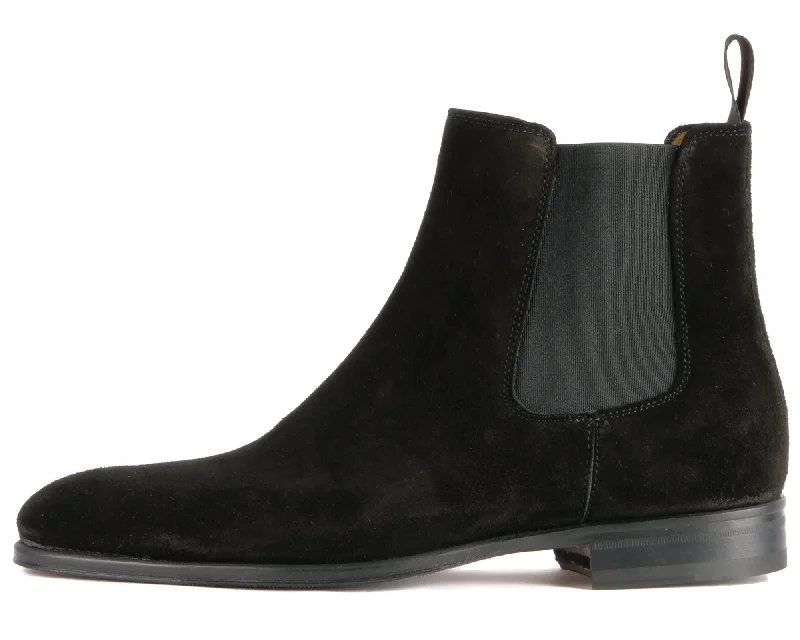 Eastwood Chelsea Boot Black Suede