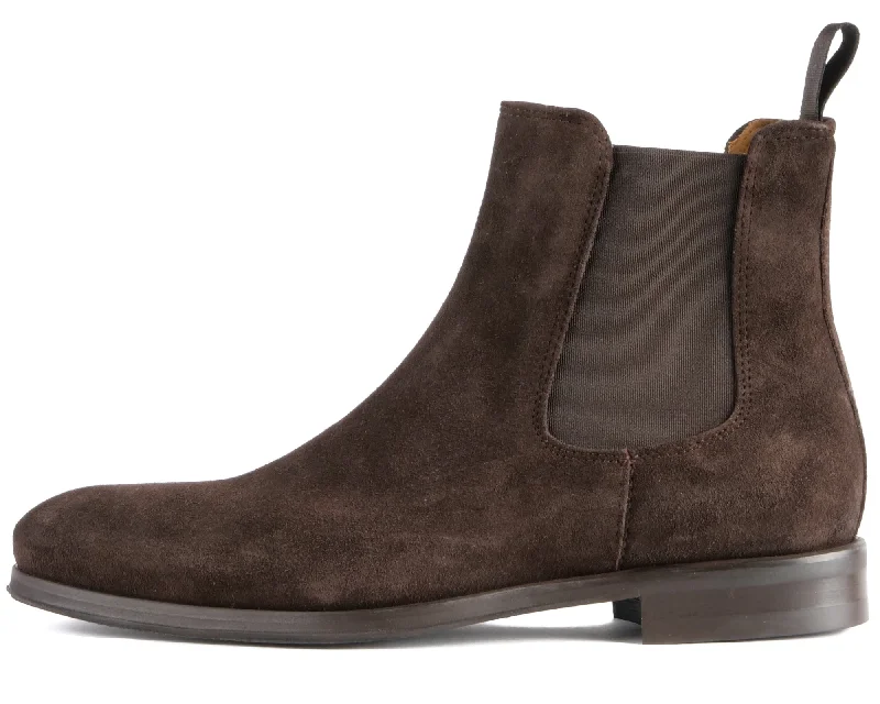 Eastwood Chelsea Boot Brown Suede Vibram