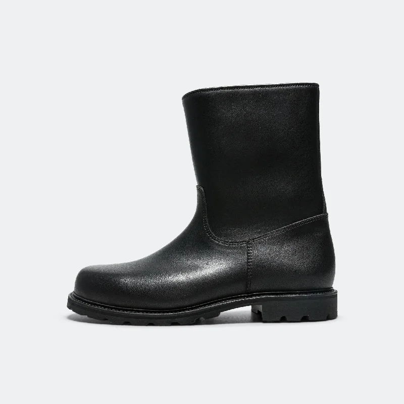 Field Boots - Black Leather