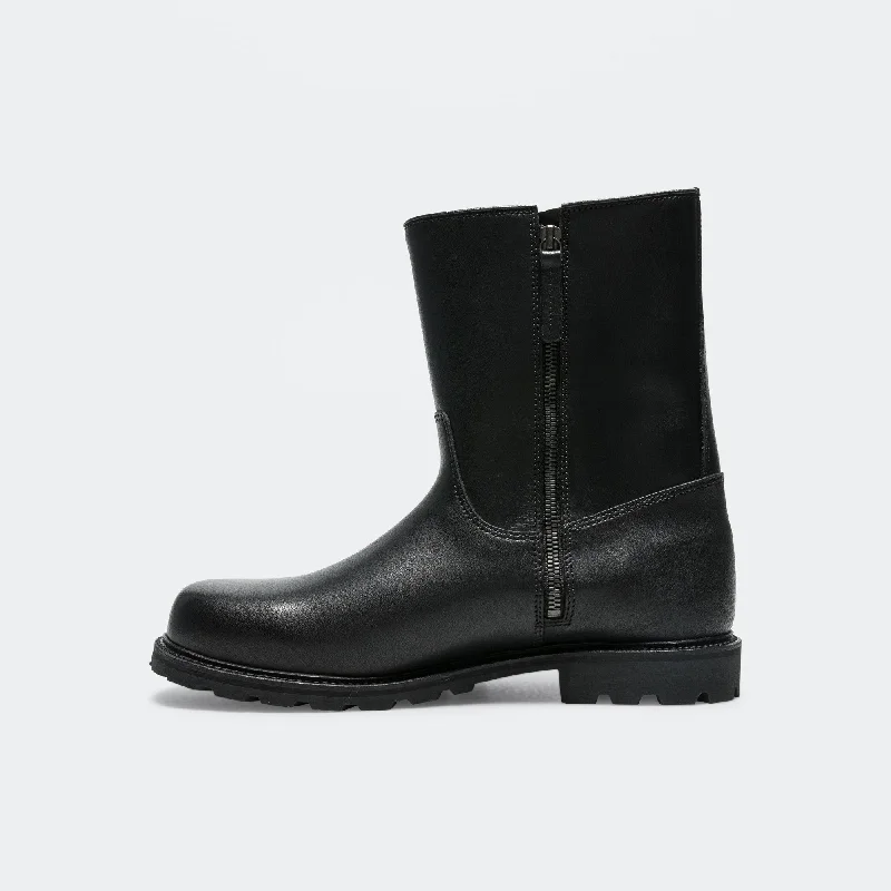 Field Boots - Black Leather