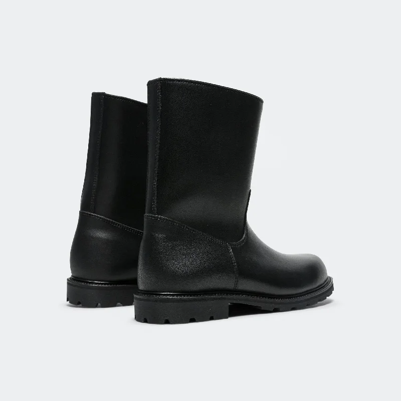 Field Boots - Black Leather