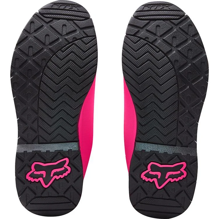 FOX WOMENS COMP 5 BOOTS BLACK/PINK