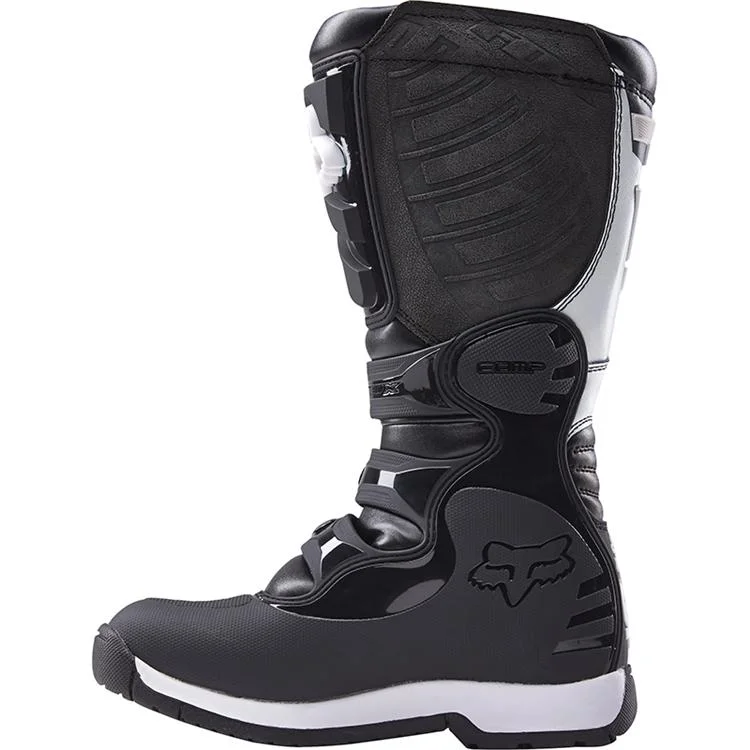 FOX WOMENS COMP 5 BOOTS [BLACK/WHITE]