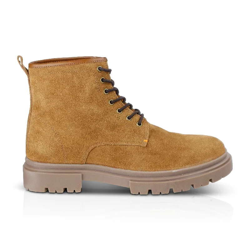 Greenwich Suede Leather Lace up Boot