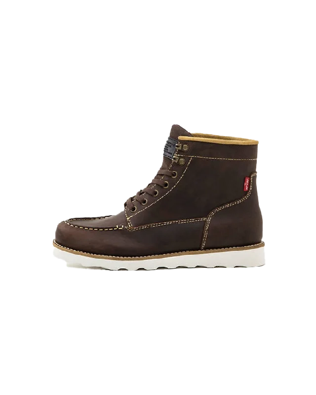 Darrow Moc Boots in Dark Brown