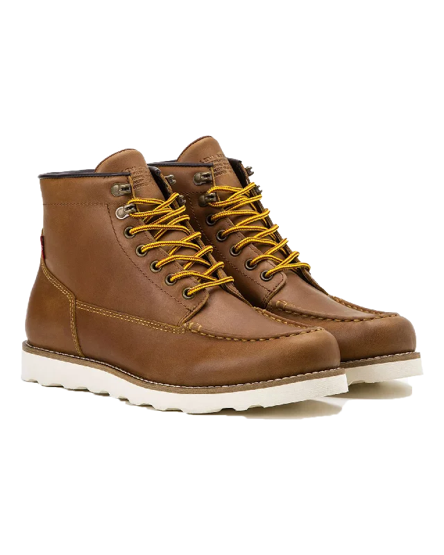 Darrow Moccasin Boots in Brown