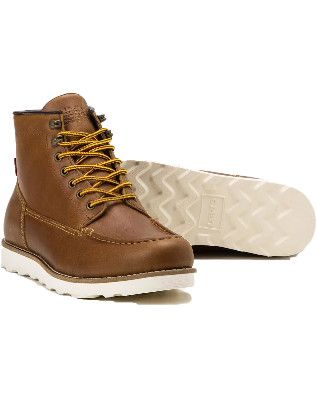 Darrow Moccasin Boots in Brown