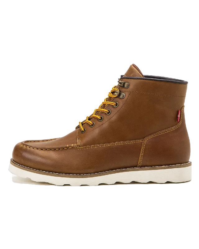 Darrow Moccasin Boots in Brown