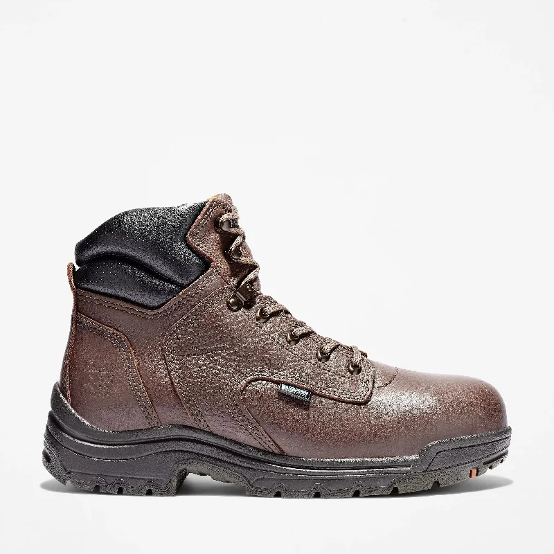 Men's TiTAN 6"" Alloy Toe Waterproof Work Boot