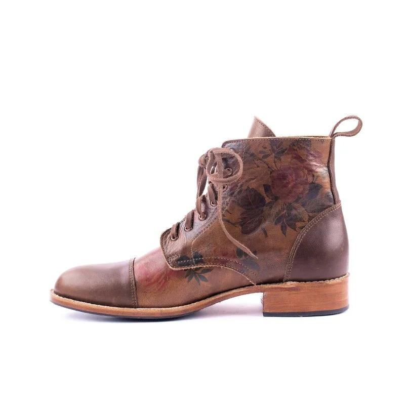 MK211254 - El Don Fiore Café [Men's Leather Boots]