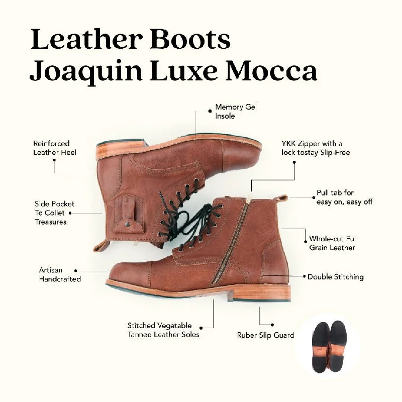 MK221040 - Custom Leather Boots Joaquin Luxe [Men's Leather Boots]