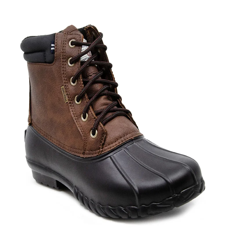 Nautica Mens Lace-Up Duck Boot