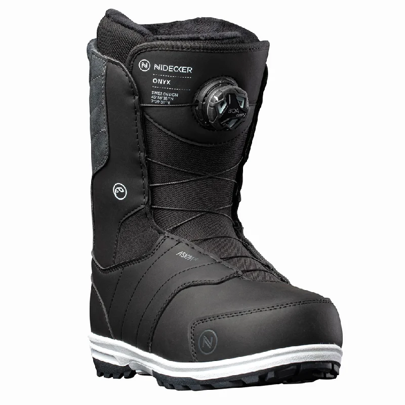 NIDECKER ONYX 2022 WOMENS BOOTS BLACK