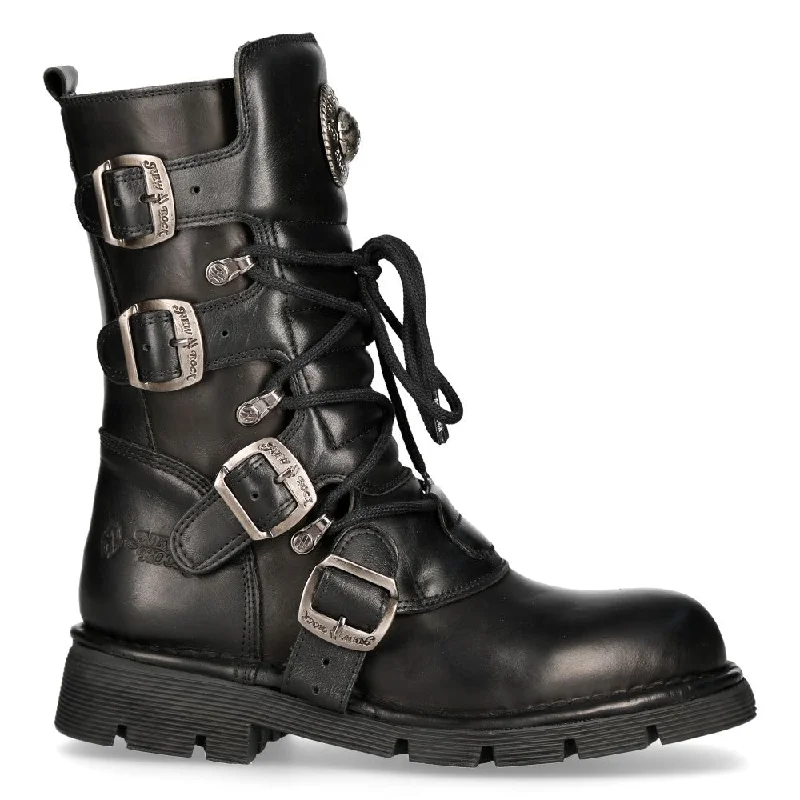 PRE-ORDER 1473-S1 New Rock Leather Boots