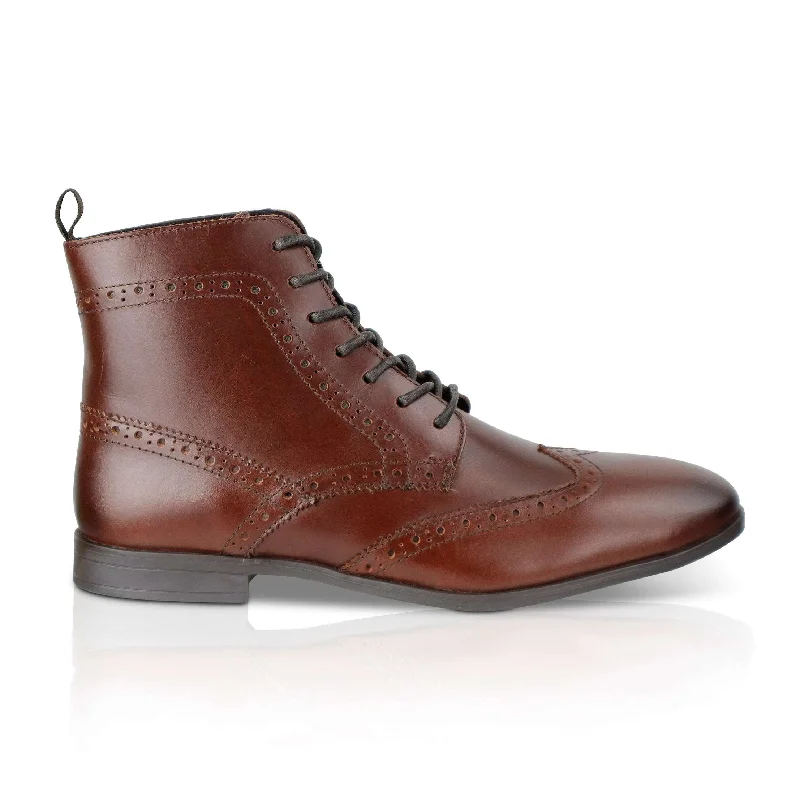 Putridge Leather Lace up Boot