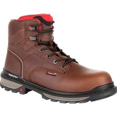 Rocky - Men's 6"" Rams Horn Waterproof Work Boot - RKK0259