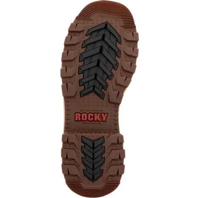 Rocky - Men's 6"" Rams Horn Wheat Composite Toe Waterproof Work Boot - RKK0392