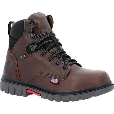 Rocky - Men's 6"" Worksmart USA Waterproof Work Boot - RKK0452