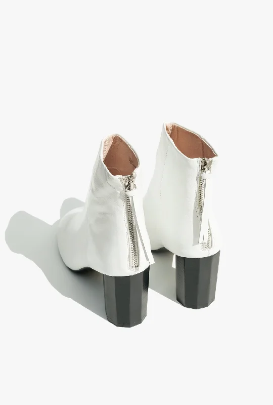 Sadie Calf Leather Booties