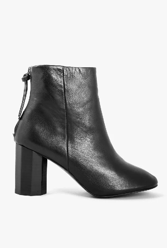 Sadie Calf Leather Booties