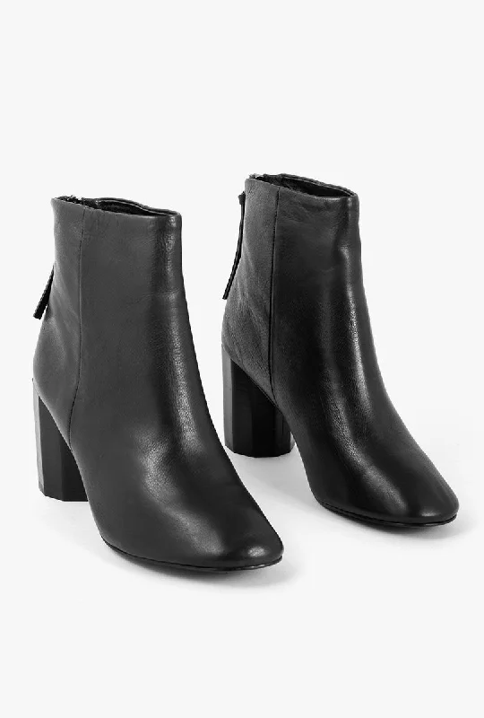 Sadie Calf Leather Booties