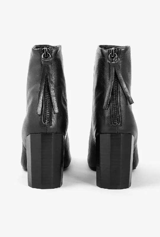 Sadie Calf Leather Booties