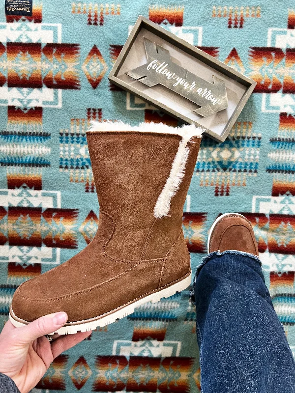 The Brighton Boot in Brown