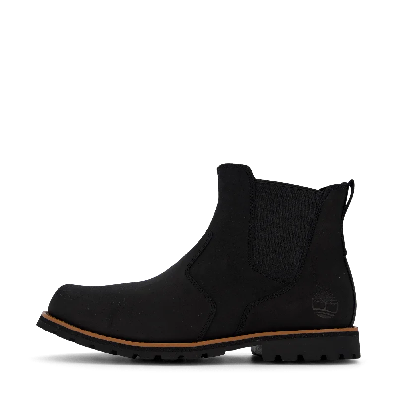 Attleboro Mid Chelsea Boot Jet Jet Black