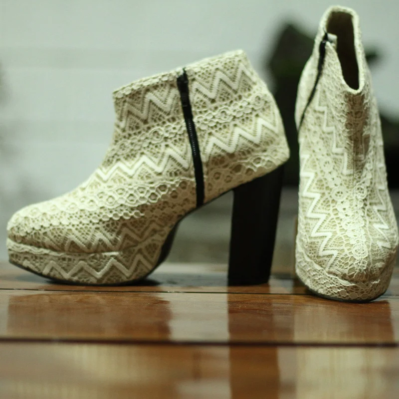 Lace Booties