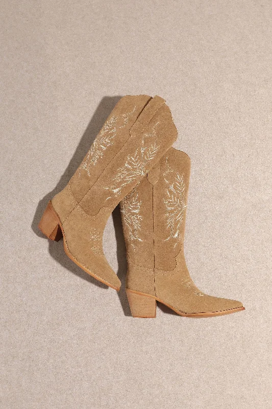 Floral Festival Western Boot