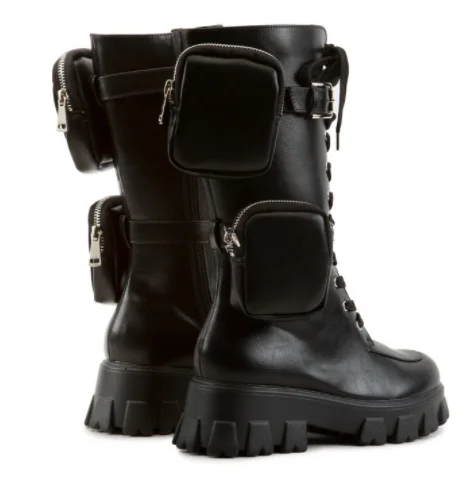 Mission~Black Combat Boot