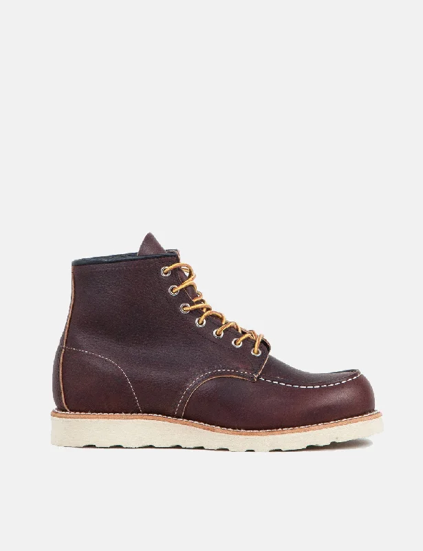 Red Wing 6"" Moc Toe Work Boots (8138) - Brown