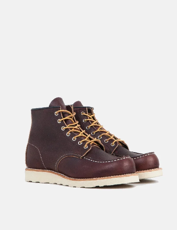 Red Wing 6"" Moc Toe Work Boots (8138) - Brown