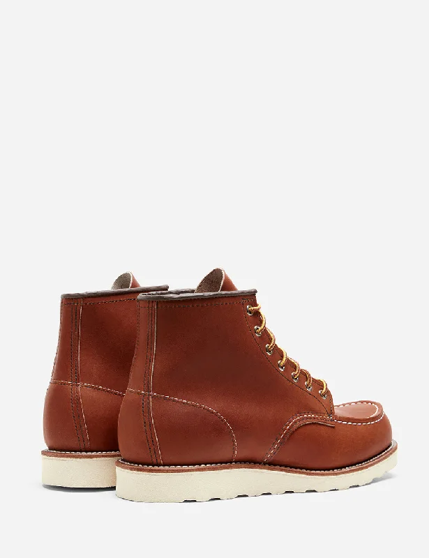 Red Wing Heritage Work 6"" Moc Toe Boots (875) - Tan