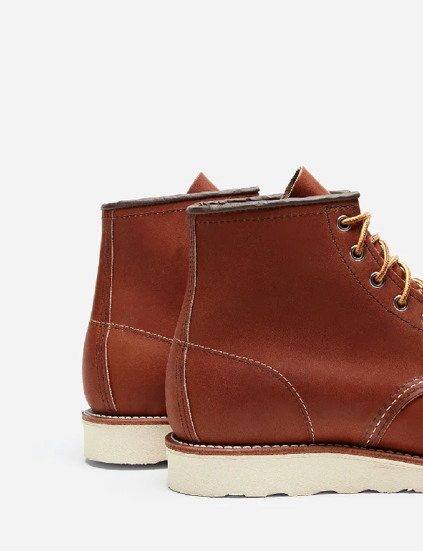 Red Wing Heritage Work 6"" Moc Toe Boots (875) - Tan