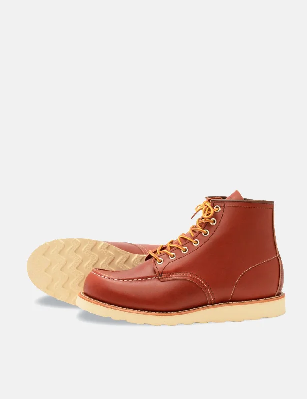 Red Wing 6"" Moc Toe Boot (8131) - Oro Russet Portage