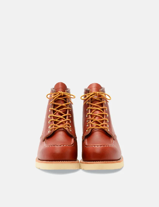 Red Wing 6"" Moc Toe Boot (8131) - Oro Russet Portage