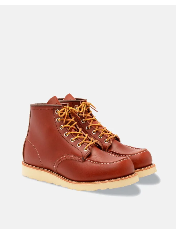 Red Wing 6"" Moc Toe Boot (8131) - Oro Russet Portage