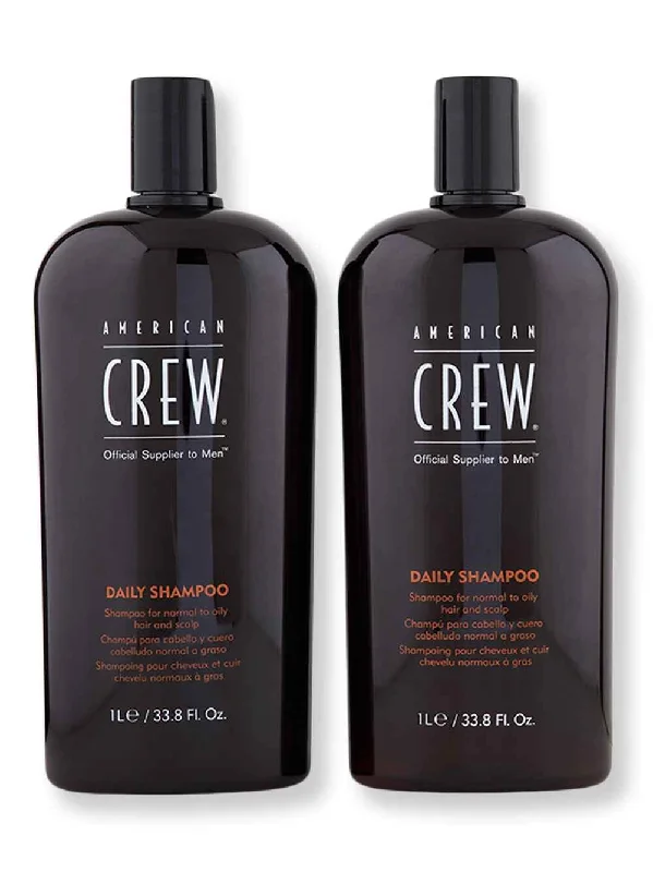 American Crew Daily Shampoo 2 Ct 33.8 oz Liter