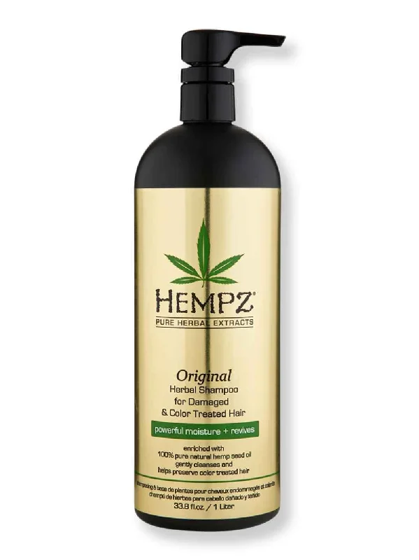 Hempz Original Herbal Shampoo for Damaged & Color-Treated Hair 33.8 oz