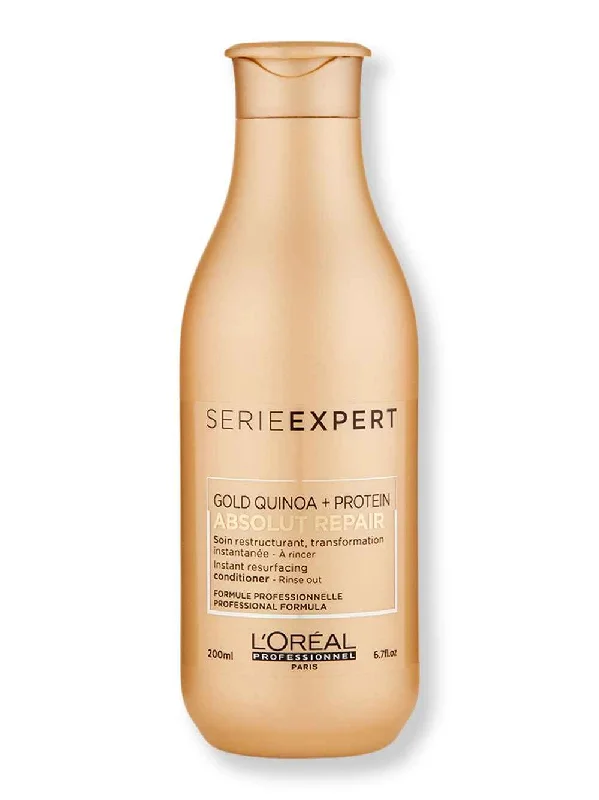 L'Oreal Professionnel Absolut Repair Gold Quinoa + Protein Instant Resurfacing Conditioner 6.7 oz