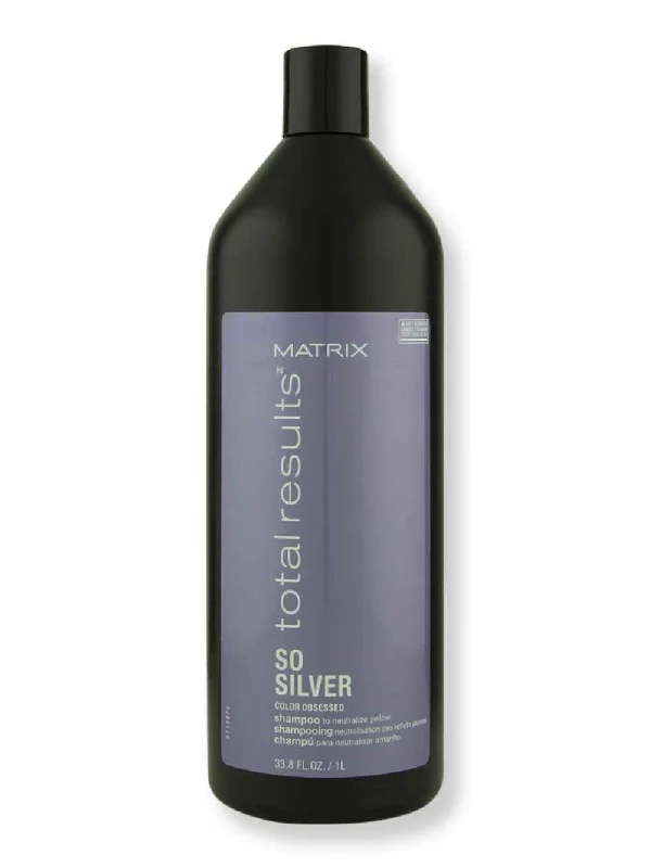 Matrix Total Results So Silver Shampoo 33.8 oz Liter