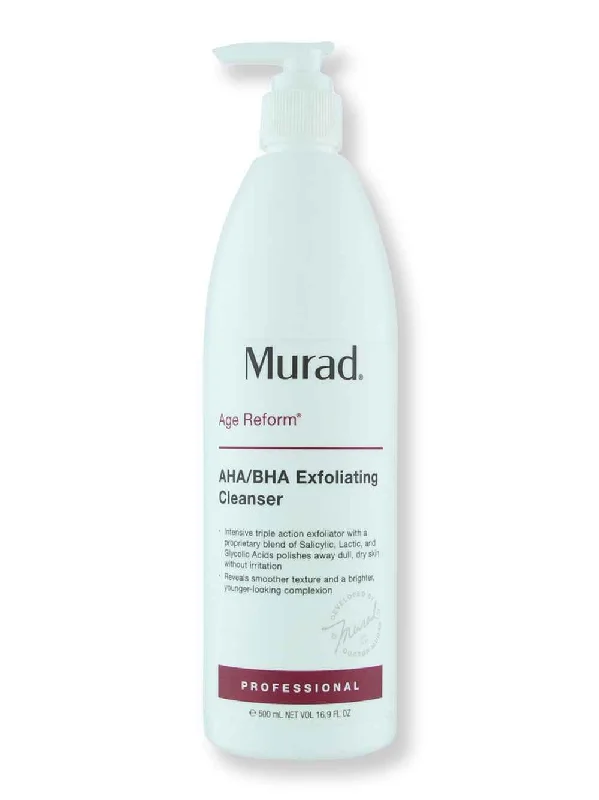 Murad AHA BHA Exfoliating Cleanser 16.9 oz 500 ml