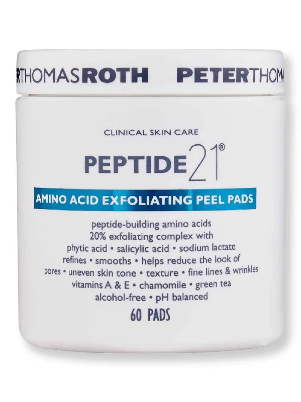 Peter Thomas Roth Peptide 21 Amino Acid Exfoliating Peel Pads 60 Ct