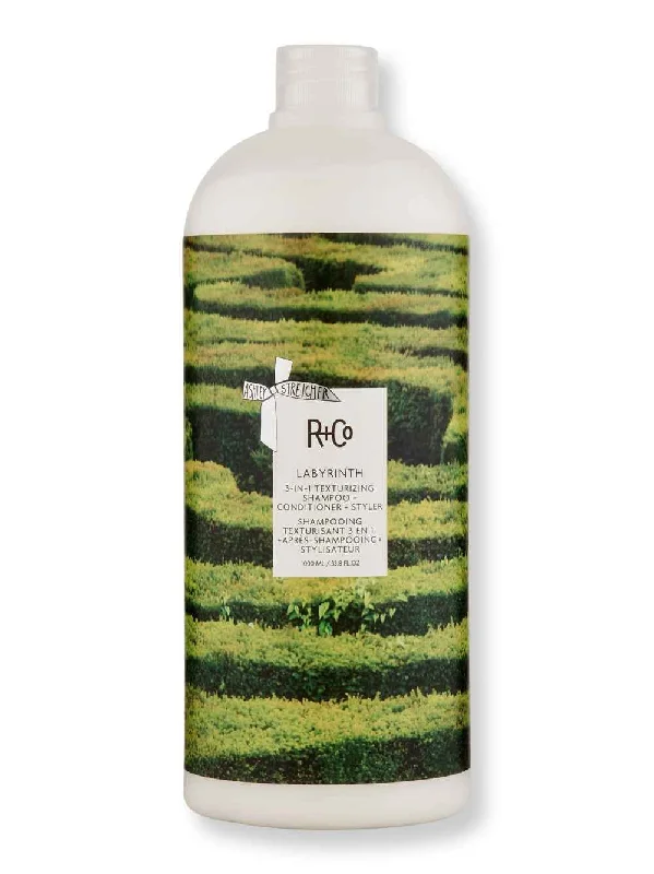 R+Co Labyrinth 3-in-1 Texturizing Shampoo + Conditioner + Styler 33.8 oz