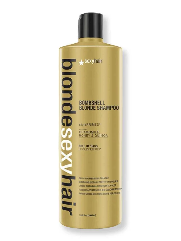 Sexy Hair Blonde Sexy Hair Bright Blonde Shampoo 33.8 oz 1000 ml