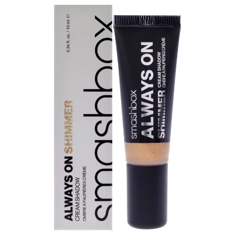 Always On Shimmer Cream Eye Shadow - Gold by SmashBox for Women - 0.34 oz Eye Shadow